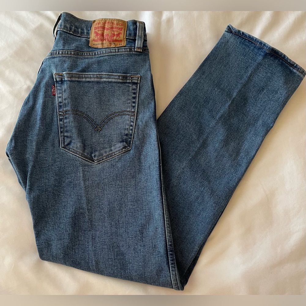 29x32 Men’s Levi Strauss Workwear Fit Classic Denim Blue Jeans *Worn Once!*